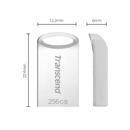 Transcend JetFlash 710S USB-muisti 256 GB USB A-tyyppi 3.2 Gen 1 (3.1 Gen 1) Hopea