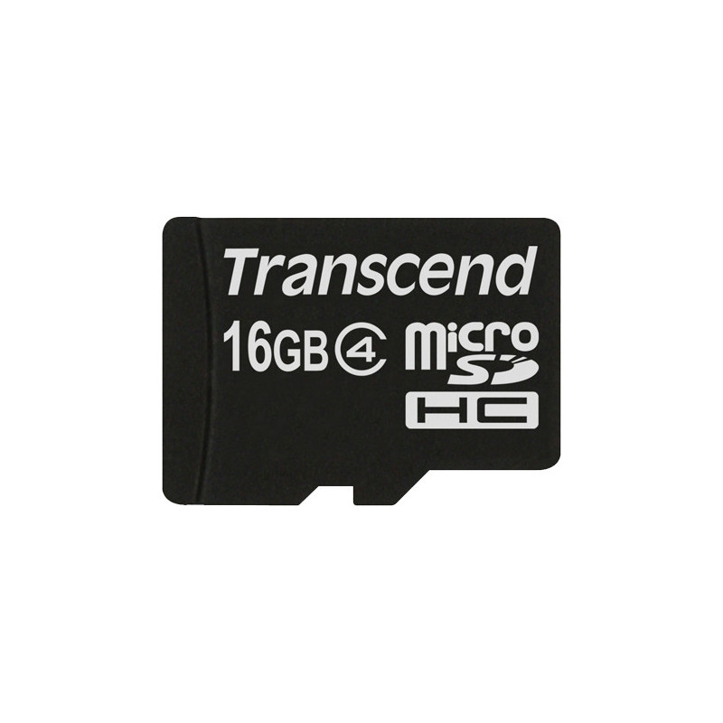 Transcend TS16GUSDC4 muistikortti 16 GB MicroSDHC Luokka 4