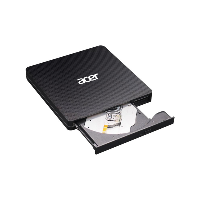 Acer Portable DVD Writer AXD001 levyasemat DVD±RW musta