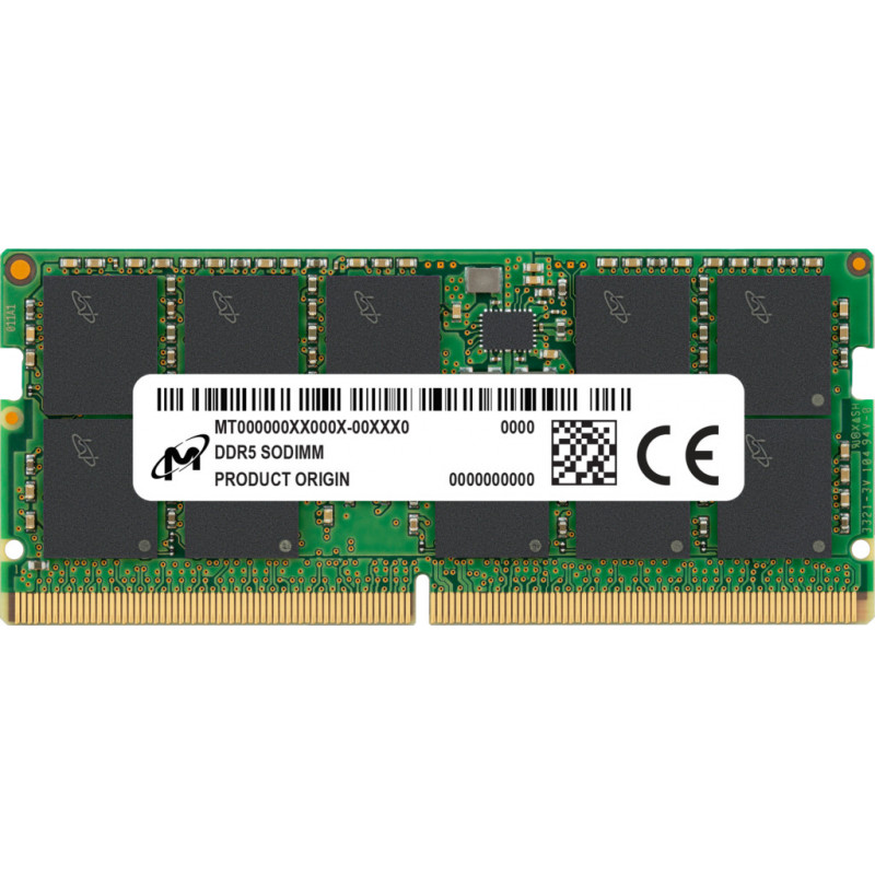 Micron MTC20C2085S1TC48BR muistimoduuli 32 GB 1 x 32 GB DDR5 ECC