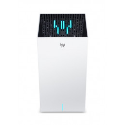 Acer Predator Connect T7 Wi-Fi 7 langaton reititin Gigabitti Ethernet Kolmikaista (2,4 GHz 5 GHz 6 GHz) Valkoinen