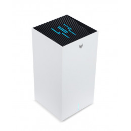 Acer Predator Connect T7 Wi-Fi 7 langaton reititin Gigabitti Ethernet Kolmikaista (2,4 GHz 5 GHz 6 GHz) Valkoinen