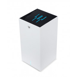 Acer Predator Connect T7 Wi-Fi 7 langaton reititin Gigabitti Ethernet Kolmikaista (2,4 GHz 5 GHz 6 GHz) Valkoinen