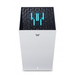 Acer Predator Connect T7 Wi-Fi 7 langaton reititin Gigabitti Ethernet Kolmikaista (2,4 GHz 5 GHz 6 GHz) Valkoinen