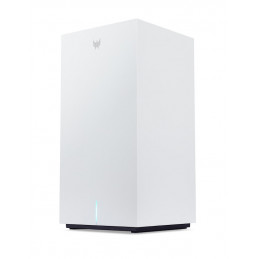 Acer Predator Connect T7 Wi-Fi 7 langaton reititin Gigabitti Ethernet Kolmikaista (2,4 GHz 5 GHz 6 GHz) Valkoinen