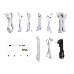 Chieftec Vega PPG-750-CW virtalähdeyksikkö 750 W 24-pin ATX ATX Valkoinen