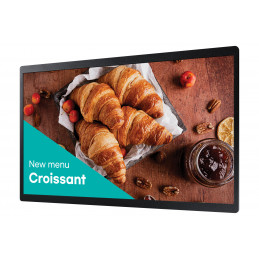 Samsung QB24C Digitaalinen litteä infotaulu 61 cm (24") LED Wi-Fi 250 cd m² Full HD musta Sisäänrakennettu prosessori Tizen 16 7