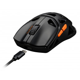 Deltaco Gaming DM350 langaton ultrakevyt 51 g pelihiiri, 3311 IC, pikalatausteknologia