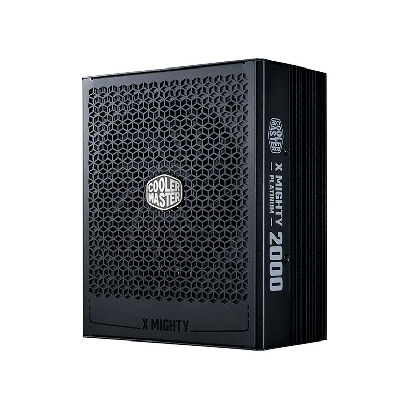 Cooler Master X Mighty Platinum 2000W 230V virtalähdeyksikkö 24-pin ATX ATX musta