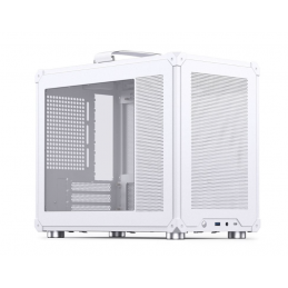 Jonsbo C6 MAX White, mATX-kotelo, valkoinen