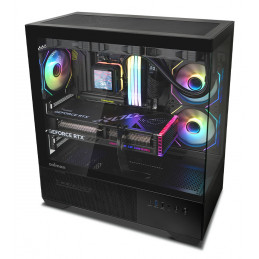 Zalman CHRONIX BLACK Midi Tower musta