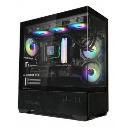 Zalman CHRONIX BLACK Midi Tower musta