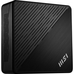 MSI Cubi N ADL S-217DE tietokone työasema Intel® N N200 8 GB DDR4-SDRAM 256 GB SSD Windows 11 Pro Mini PC musta