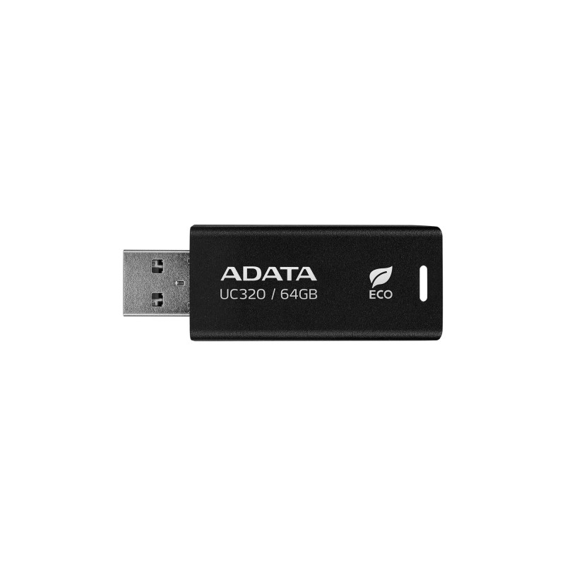ADATA UC320 USB-muisti 64 GB USB A-tyyppi 3.2 Gen 1 (3.1 Gen 1) musta