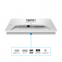 Philips Evnia 5000 tietokoneen litteä näyttö 68,6 cm (27") 3840 x 2160 pikseliä 4K Ultra HD LCD Valkoinen