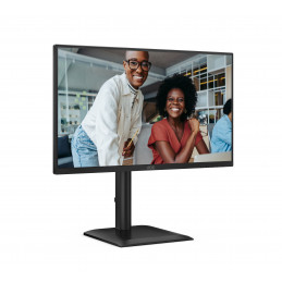 AOC E4 24E4CV tietokoneen litteä näyttö 60,5 cm (23.8") 1920 x 1080 pikseliä Full HD LED musta