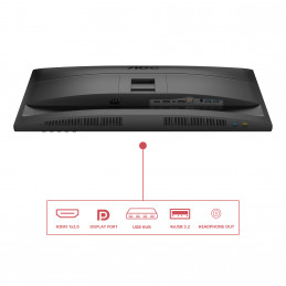 AOC E4 Q27E4CV tietokoneen litteä näyttö 68,6 cm (27") 2560 x 1440 pikseliä Quad HD LED musta