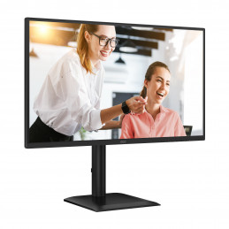 AOC E4 Q27E4CV tietokoneen litteä näyttö 68,6 cm (27") 2560 x 1440 pikseliä Quad HD LED musta