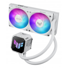 ASUS TUF GAMING LC III 240 ARGB WHT Suoritin All-in-one-nesteenjäähdytin 12 cm Valkoinen