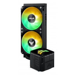 ASUS TUF GAMING LC III 240 ARGB Suoritin All-in-one-nesteenjäähdytin 12 cm musta
