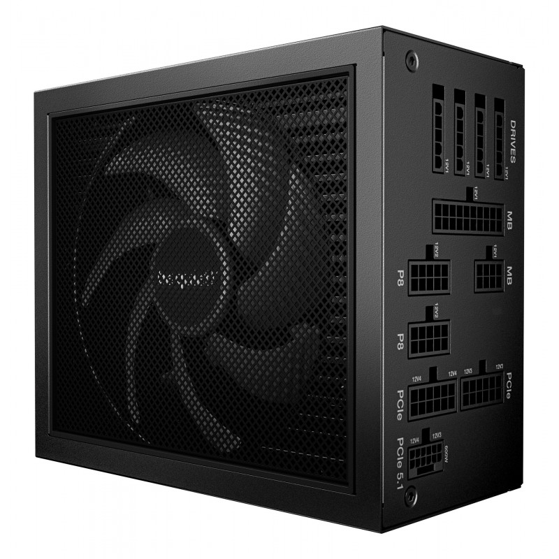 be quiet! Dark Power 14 1000 W - 80 Plus Titanium virtalähdeyksikkö 20+4 pin ATX ATX musta