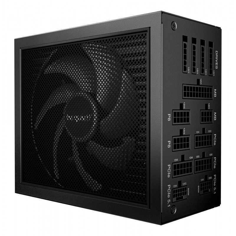 be quiet! Dark Power 14 1200 W - 80 Plus Titanium virtalähdeyksikkö 20+4 pin ATX ATX musta