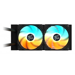 GIGABYTE GAMING 240 Suoritin All-in-one-nesteenjäähdytin 12 cm musta