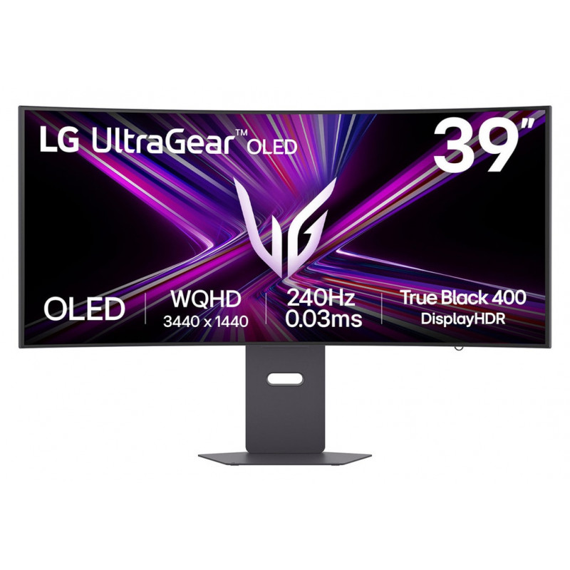 LG 39GX900A-B tietokoneen litteä näyttö 99,1 cm (39") 3440 x 1440 pikseliä Wide Quad HD OLED musta