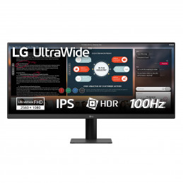 LG 29U511A-B tietokoneen litteä näyttö 73,7 cm (29") 2560 x 1080 pikseliä WFHD LCD musta