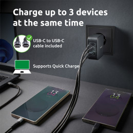 Intenso 7810010 virta-adapteri ja vaihtosuuntaaja Sisätila 100 W musta