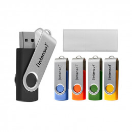 Intenso 3543585 USB-muisti 32 GB USB A-tyyppi 3.2 Gen 1 (3.1 Gen 1) Monivärinen