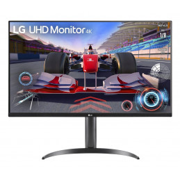 LG 32UR550K-B tietokoneen litteä näyttö 80 cm (31.5") 3840 x 2160 pikseliä 4K Ultra HD LCD musta