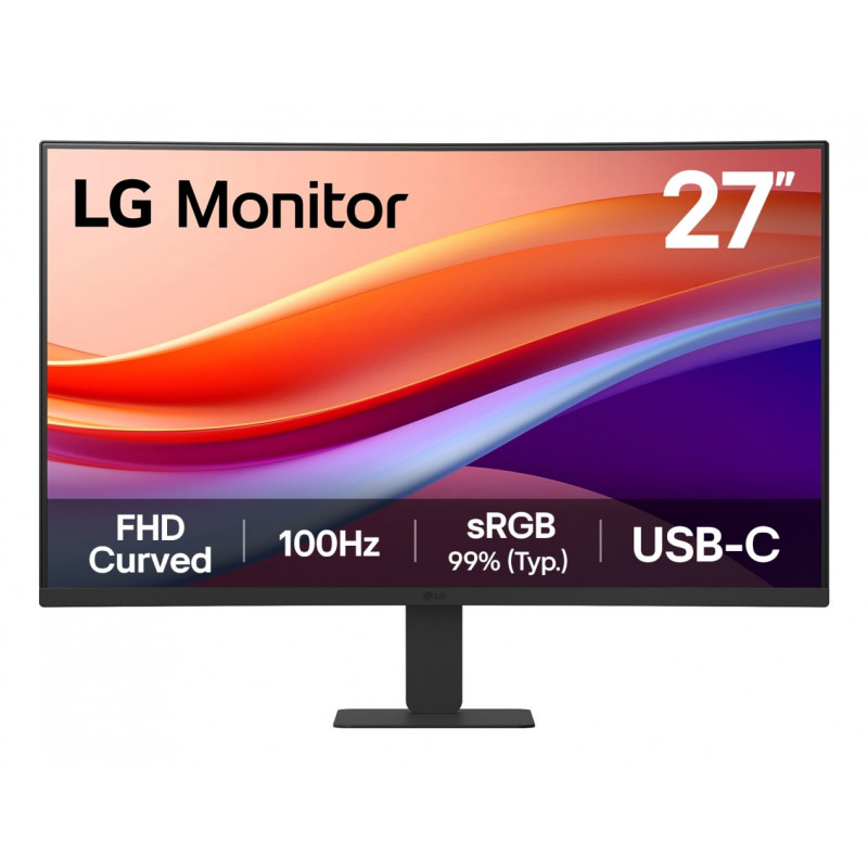 LG 27U421A-B tietokoneen litteä näyttö 68,6 cm (27") 1920 x 1080 pikseliä Full HD LED musta