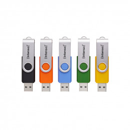 Intenso 3543575 USB-muisti 16 GB USB A-tyyppi 3.2 Gen 1 (3.1 Gen 1) Monivärinen