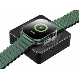 Sandberg 421-28 akku- ja paristolaturi 5000 mAh Langaton lataaminen musta