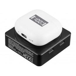 Sandberg 421-28 akku- ja paristolaturi 5000 mAh Langaton lataaminen musta