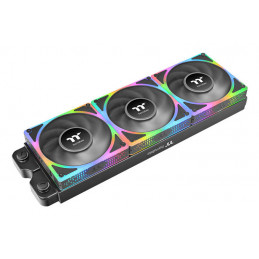Thermaltake CL-F210-PL12SW-A Tietokoneen jäähdytysjärjestelmä Tietokonekotelo Tuuletin 12 cm musta 3 kpl
