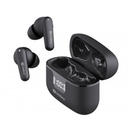 Sandberg 126-52 kuulokkeet ja kuulokemikrofoni True Wireless Stereo (TWS) In-ear Musiikki Päivittäin Bluetooth musta