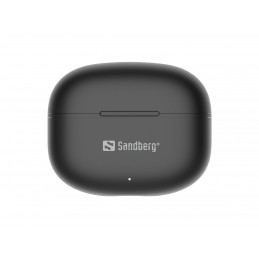 Sandberg 126-51 kuulokkeet ja kuulokemikrofoni True Wireless Stereo (TWS) In-ear Musiikki Päivittäin Bluetooth musta