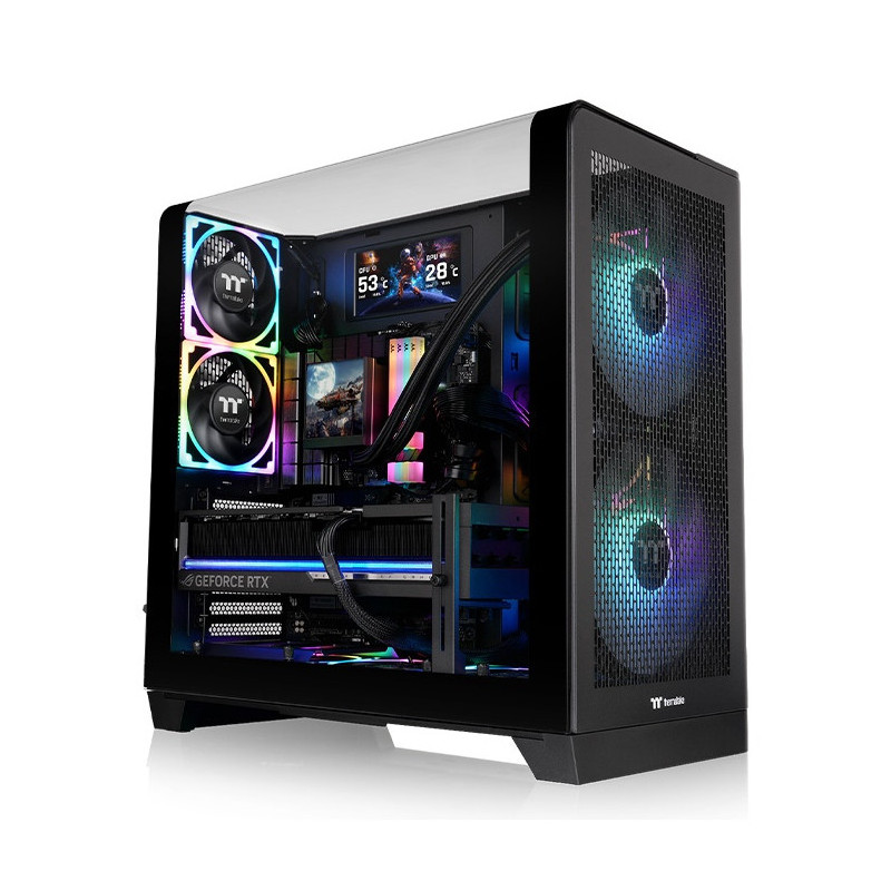 Thermaltake View 390 Air Midi Tower musta
