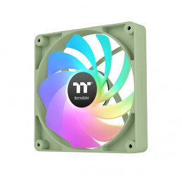 Thermaltake Matcha Green CT120 Tietokonekotelo Tuuletin 12 cm Harmaa 2 kpl