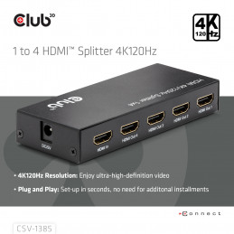 CLUB3D Umschalter HDMI 4x HDMI