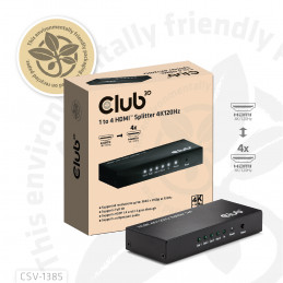 CLUB3D Umschalter HDMI 4x HDMI