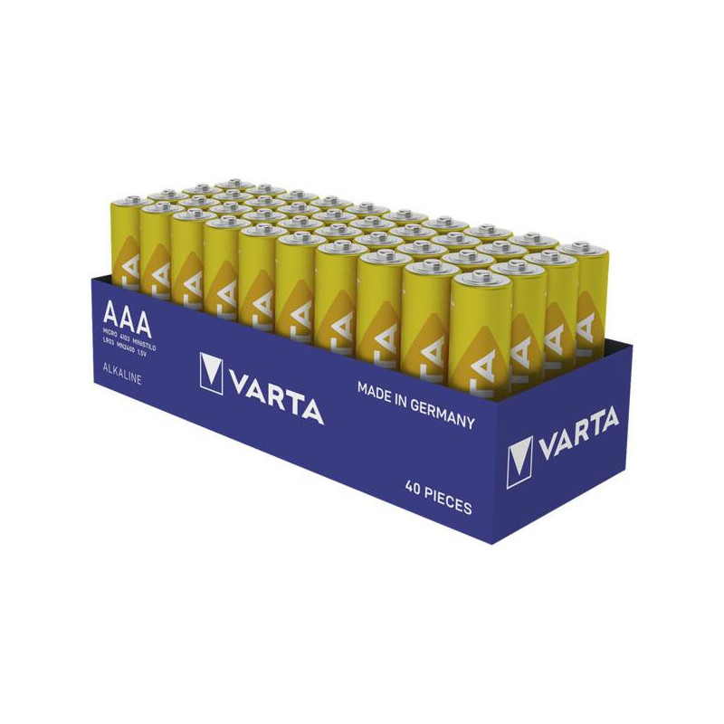 Varta 04103 101 394 kotitalousparisto Kertakäyttöinen akku AAA Alkali