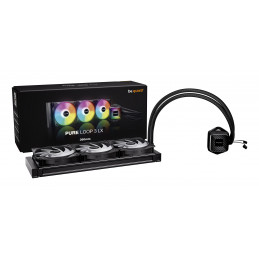 be quiet! PURE LOOP 3 LX Suoritin All-in-one-nesteenjäähdytin 12 cm musta 1 kpl