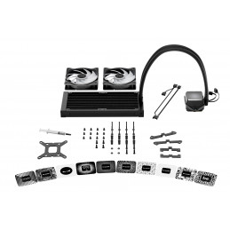 be quiet! PURE LOOP 3 LX Suoritin All-in-one-nesteenjäähdytin 12 cm musta 1 kpl