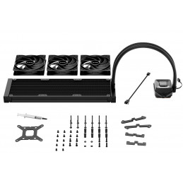 be quiet! PURE LOOP 3 Suoritin All-in-one-nesteenjäähdytin 12 cm musta 1 kpl