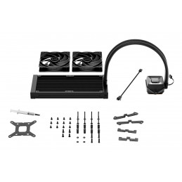 be quiet! PURE LOOP 3 Suoritin All-in-one-nesteenjäähdytin 12 cm musta 1 kpl