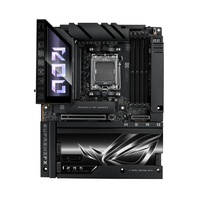ASUS ROG CROSSHAIR X870E HERO BTF AMD X870E Pistoke AM5 ATX