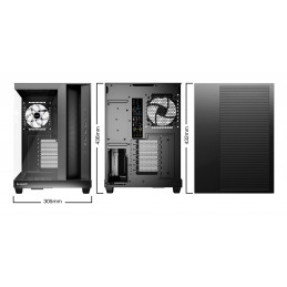 be quiet! Light Base 500 LX Black Midi Tower musta